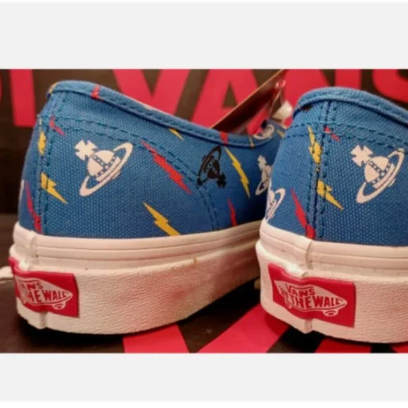 Vans Authentic Vivienne Westwood Thunderbolt Blue Men's 4/Women's 5.5 - Picture 10 of 11